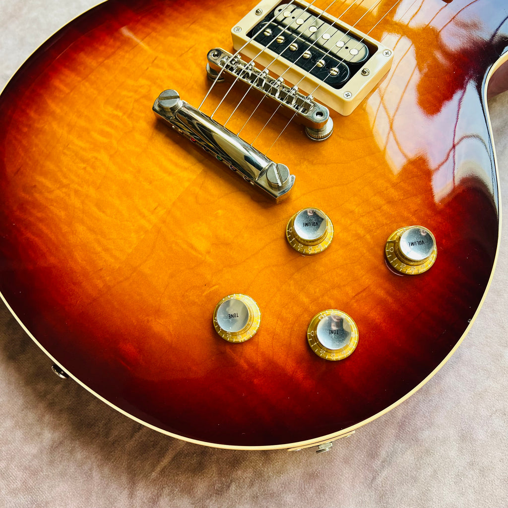 Gibson Custom Shop '60 Les Paul Reissue Gloss 2014 - Bourbon Burst - 9