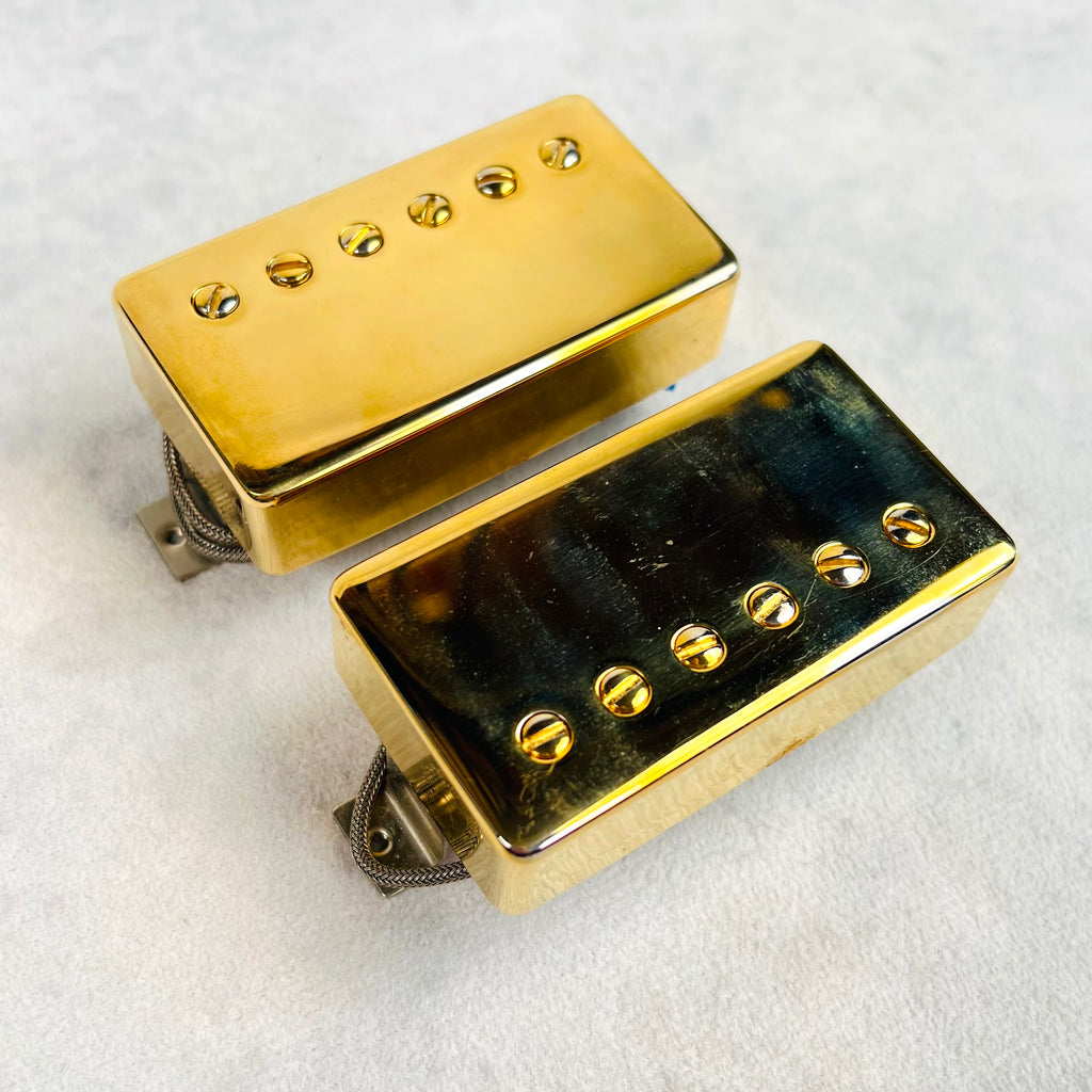 Gibson Custom Shop Custombucker Humbucker Pickup Set - Gold - 2