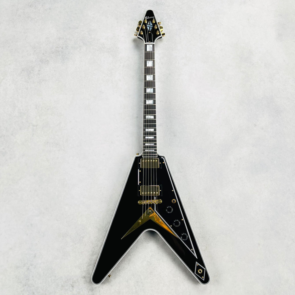 Gibson Custom Shop Flying V Custom 2025 - Ebony - 2