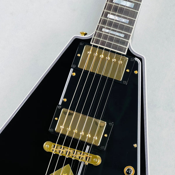 Gibson Custom Shop Flying V Custom 2025 - Ebony - 3
