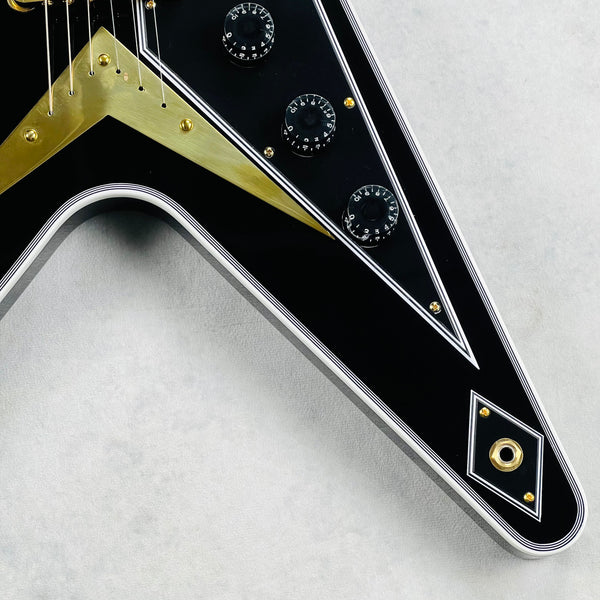 Gibson Custom Shop Flying V Custom 2025 - Ebony - 5