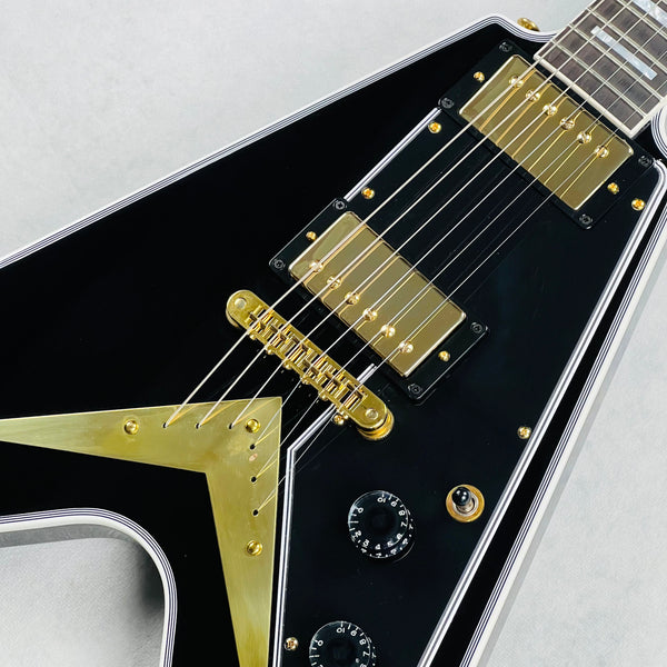 Gibson Custom Shop Flying V Custom 2025 - Ebony - 6