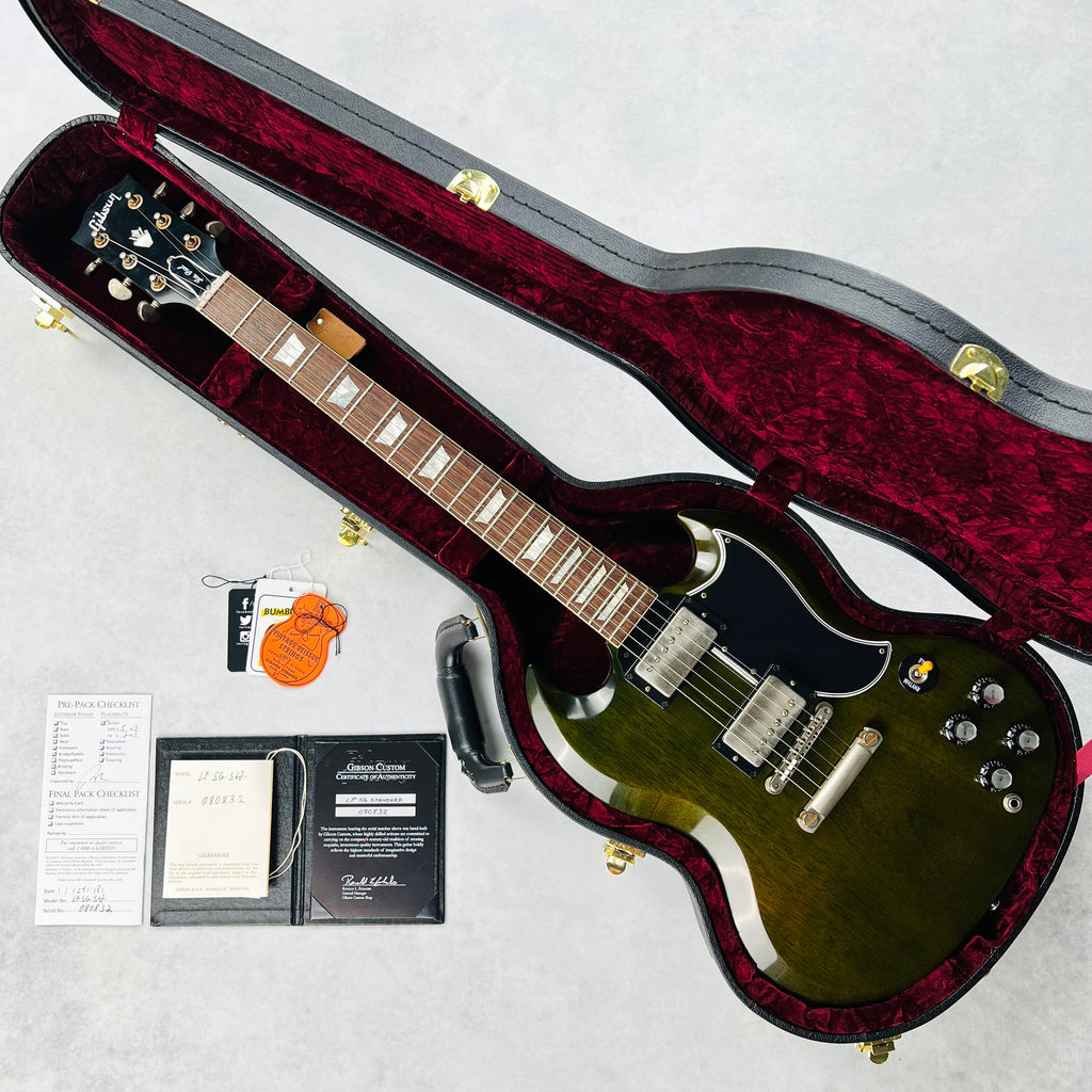 Gibson Custom Shop Les Paul SG Standard Reissue Bohemian VOS Owned By Jeff Tweedy 2018 - Sage - 18