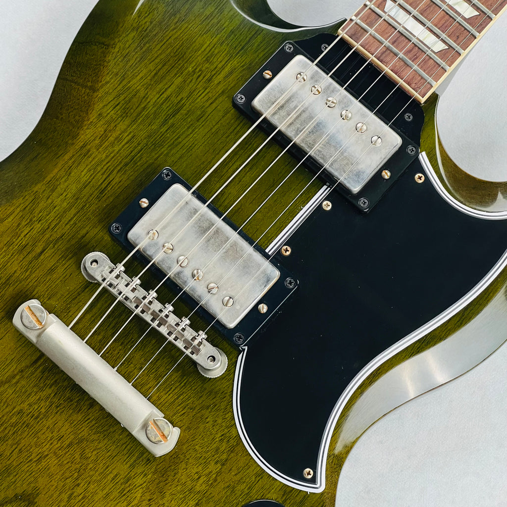 Gibson Custom Shop Les Paul SG Standard Reissue Bohemian VOS Owned By Jeff Tweedy 2018 - Sage - 7
