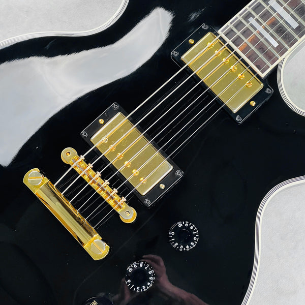 Gibson Custom Shop Ronnie Wood Signature L5-S 2017 - Lamp Black - 7