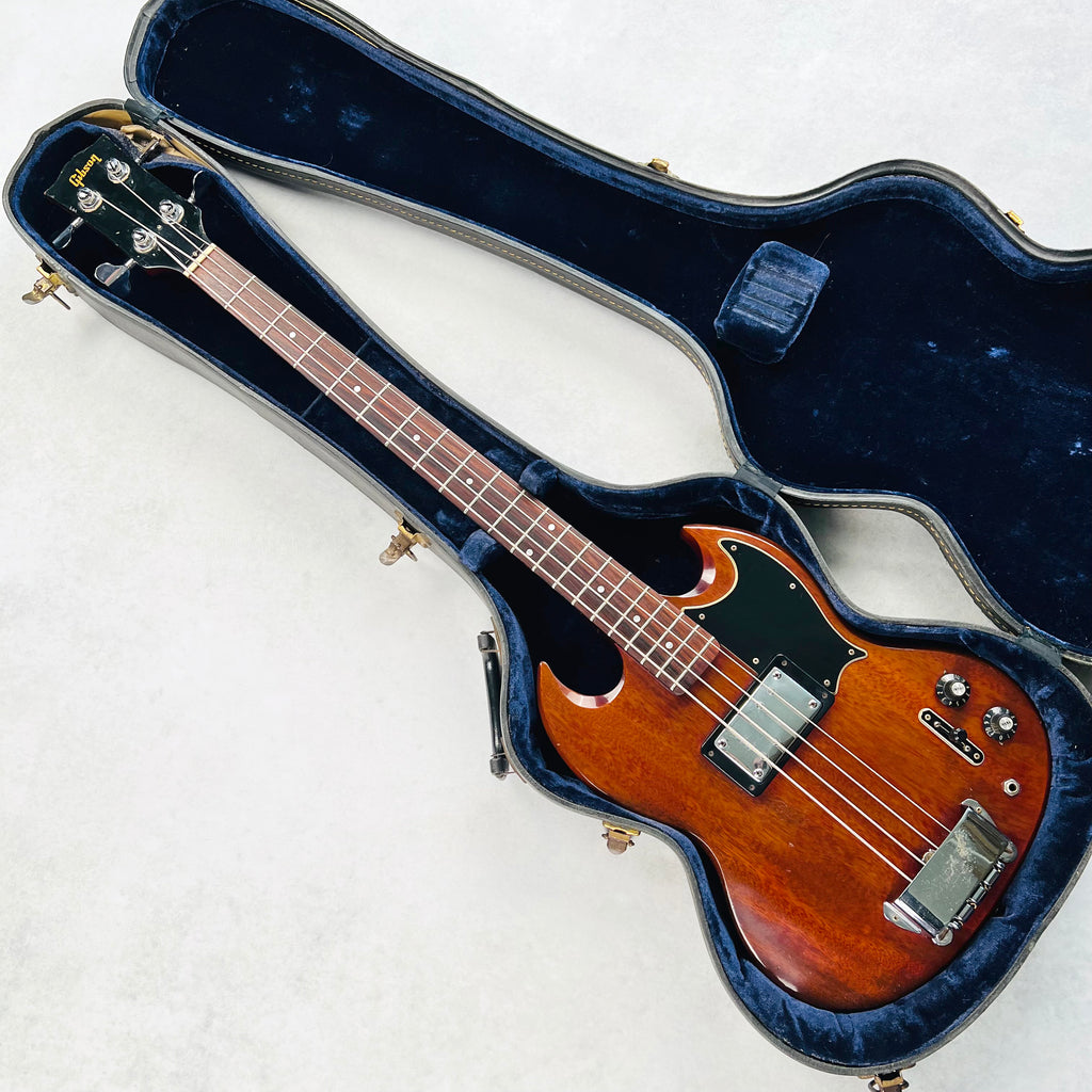 Gibson EB-4L Long Scale 4-String Bass Guitar 1973 - Cherry - 16
