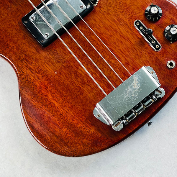 Gibson EB-4L Long Scale 4-String Bass Guitar 1973 - Cherry - 4