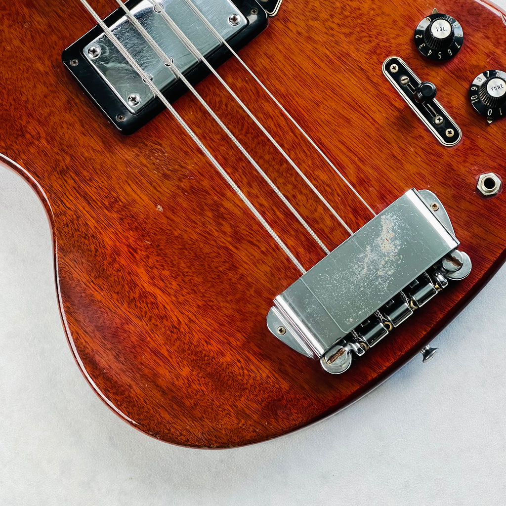 Gibson EB-4L Long Scale 4-String Bass Guitar 1973 - Cherry - 4