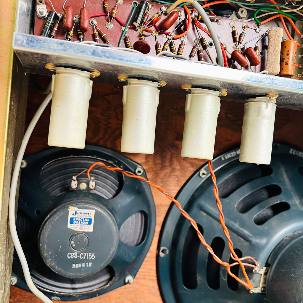 Gibson GA-30RV Invader 1x12" & 1x8" Combo Amplifier with Reverb 1961 - Tweed - 22