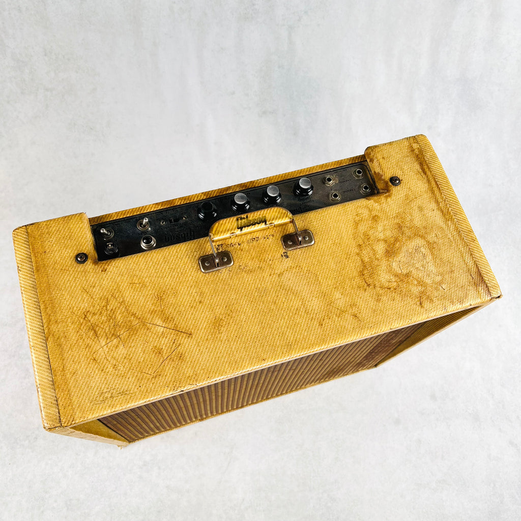 Gibson GA-30RV Invader 1x12" & 1x8" Combo Amplifier with Reverb 1961 - Tweed - 2