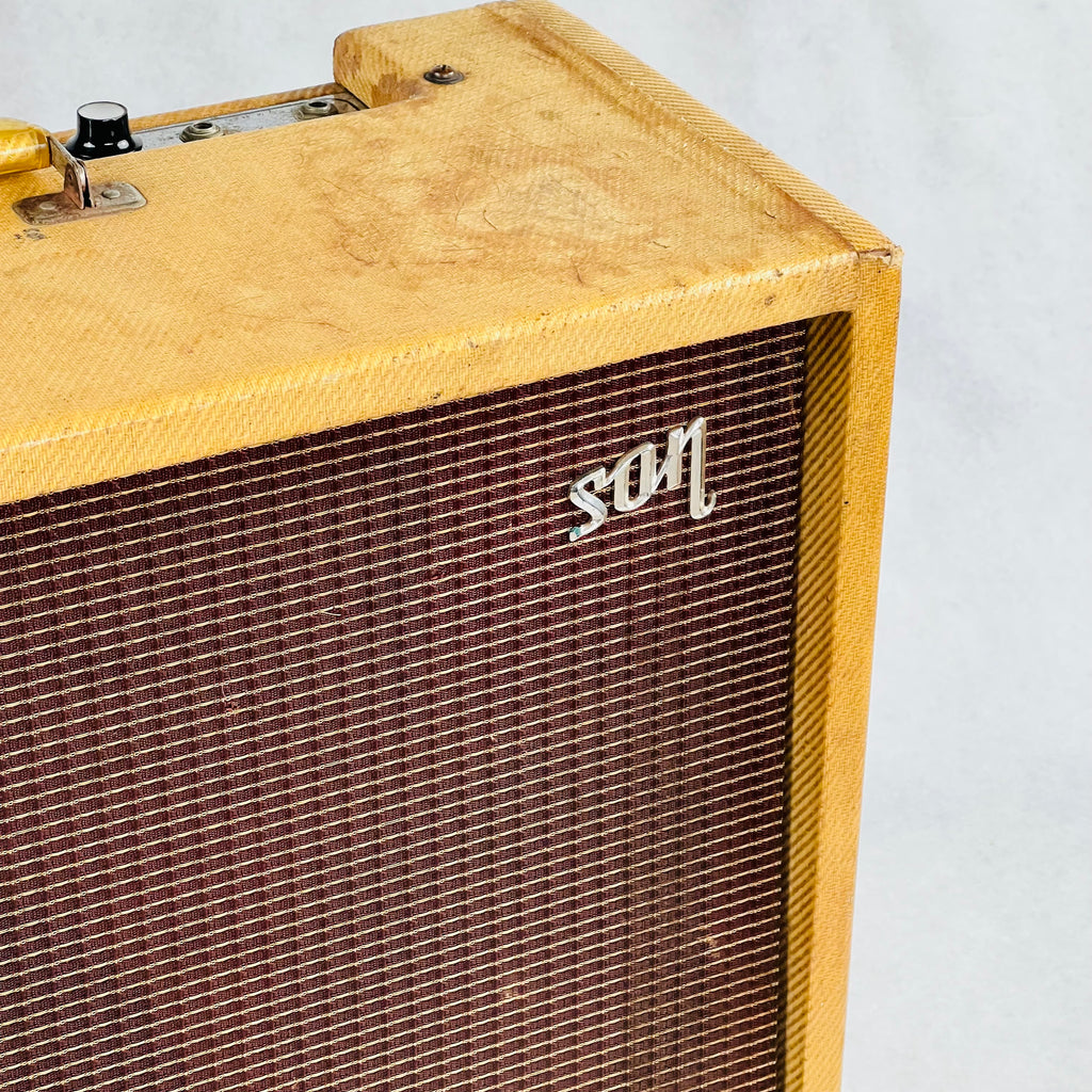 Gibson GA-30RV Invader 1x12" & 1x8" Combo Amplifier with Reverb 1961 - Tweed - 4