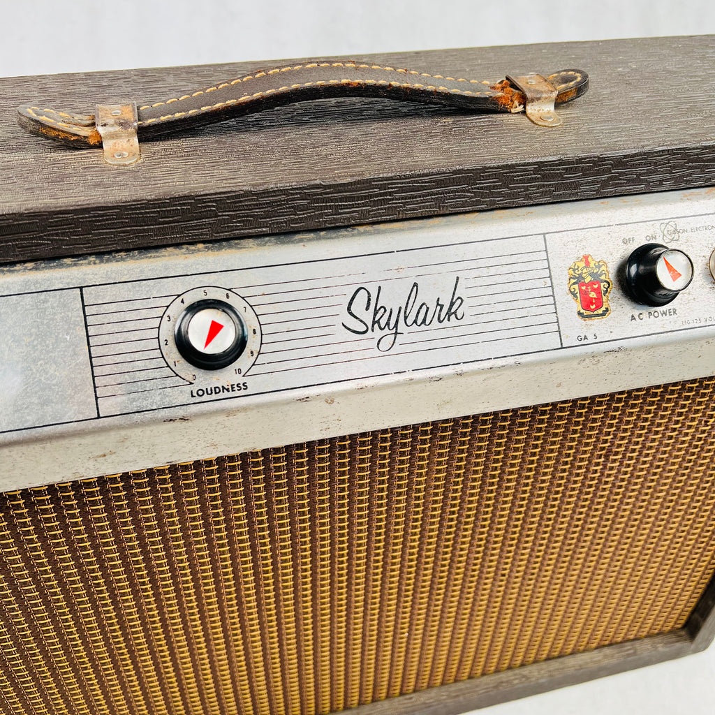 Gibson GA-5 Skylark 1x10" Combo Amplifier 1964 - Brown - 4