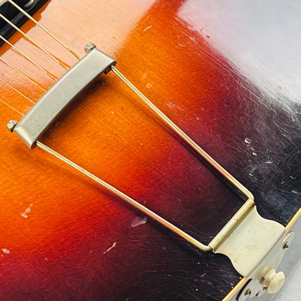 1934 Gibson L-50 Acoustic Archtop Left Handed Vintage Guitar Sunburst with F Holes - 9
