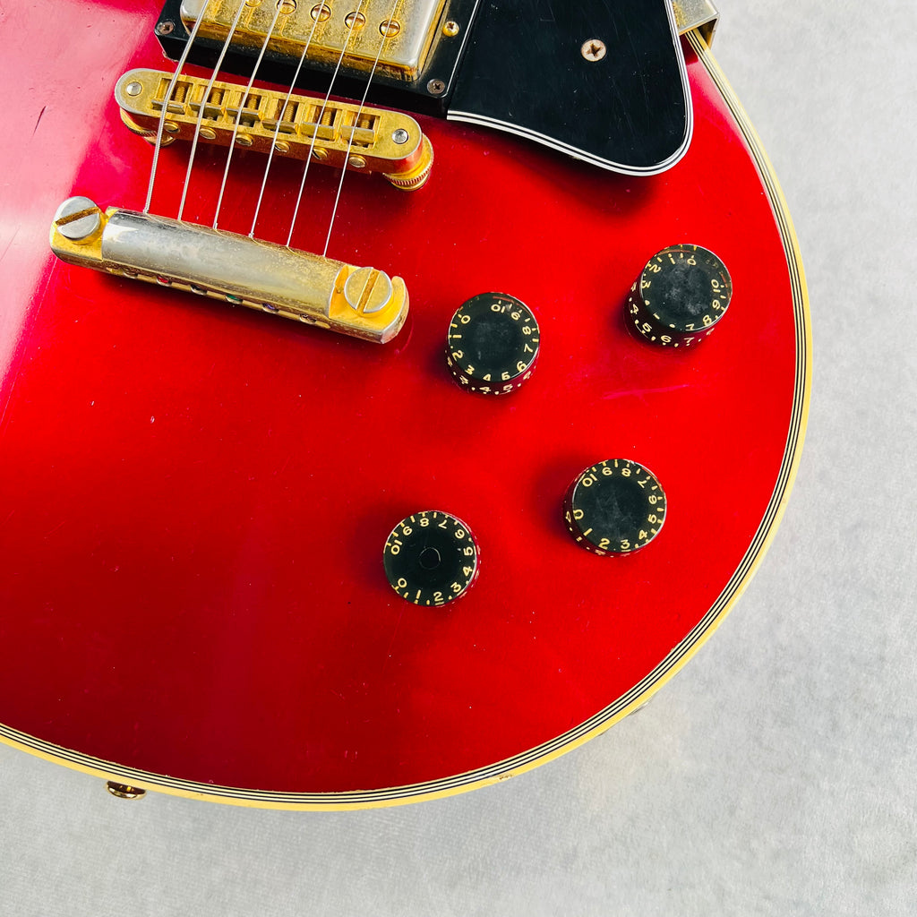 Gibson Les Paul Custom 1981 - Metallic Red - 5