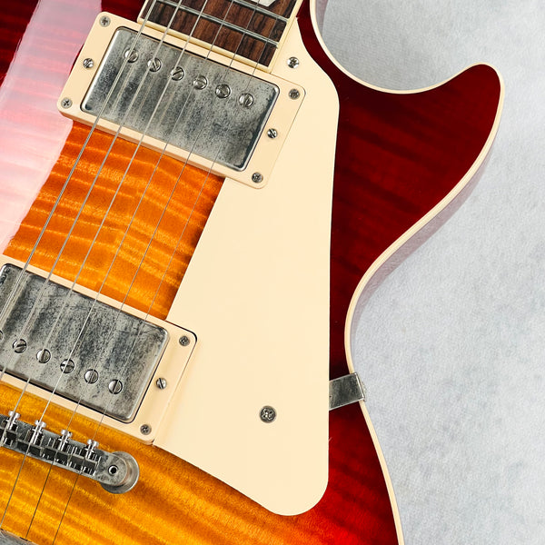 Gibson Les Paul Standard 50s Custom Shop Top Wildwood 2024 - Dark Cherry Sunburst - 10