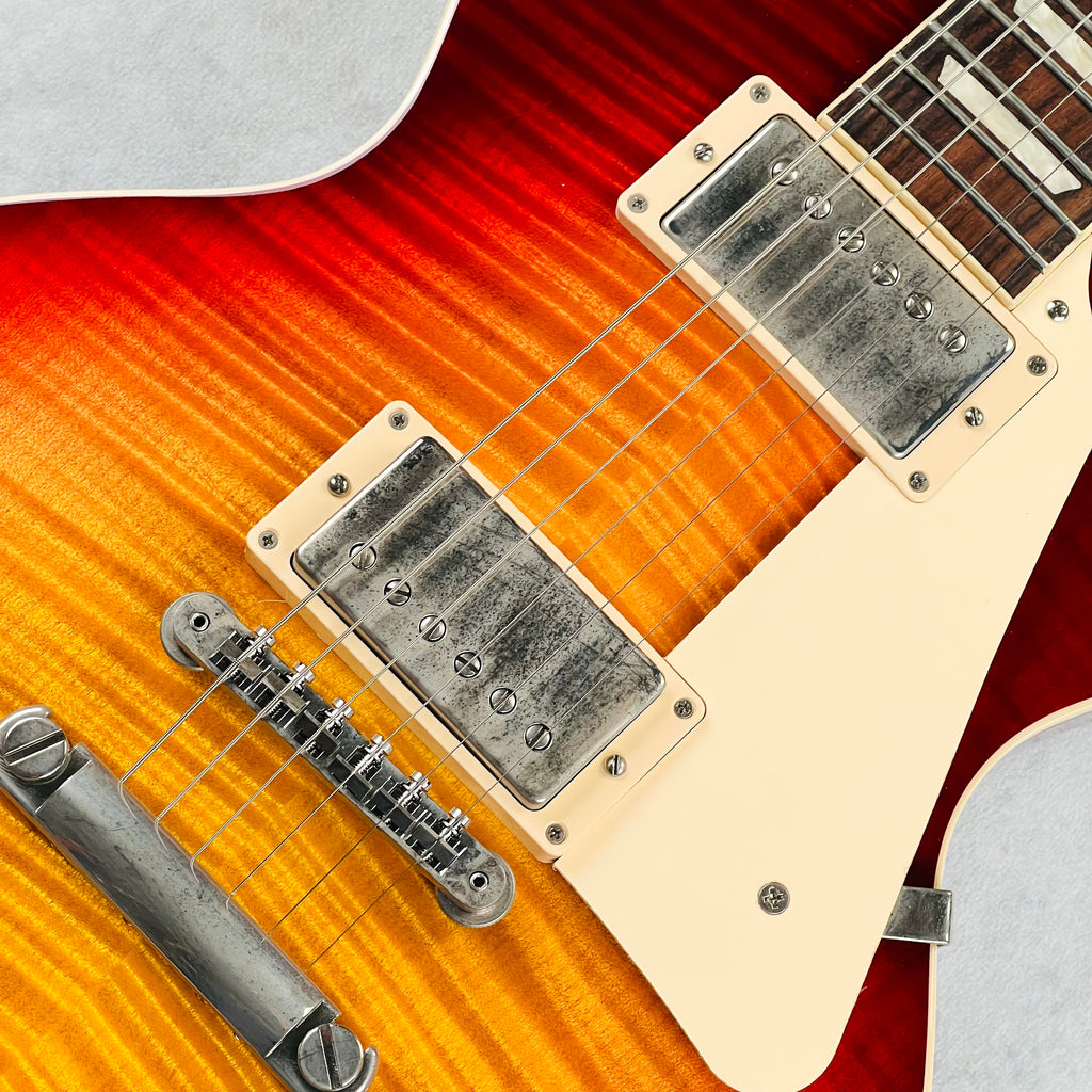 Gibson Les Paul Standard 50s Custom Shop Top Wildwood 2024 - Dark Cherry Sunburst - 11