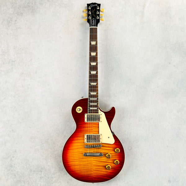Gibson Les Paul Standard 50s Custom Shop Top Wildwood 2024 - Dark Cherry Sunburst - 2