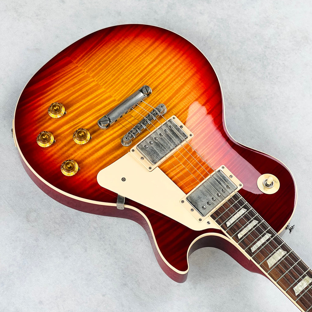 Gibson Les Paul Standard 50s Custom Shop Top Wildwood 2024 - Dark Cherry Sunburst - 6