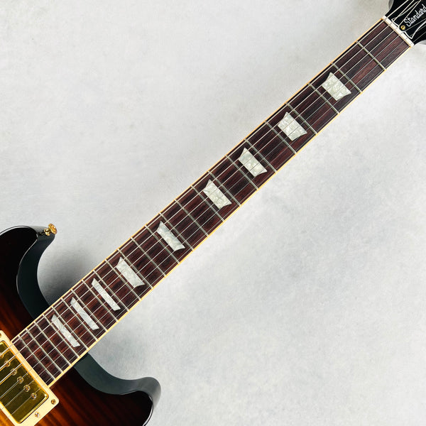 Gibson Les Paul Standard Double Cutaway Gold Hardware 2001 - Desert Burst - 11
