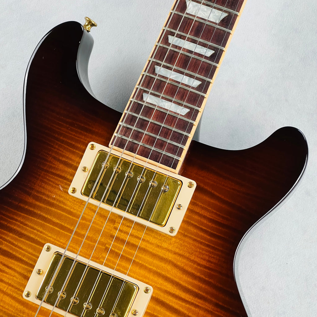 Gibson Les Paul Standard Double Cutaway Gold Hardware 2001 - Desert Burst - 7