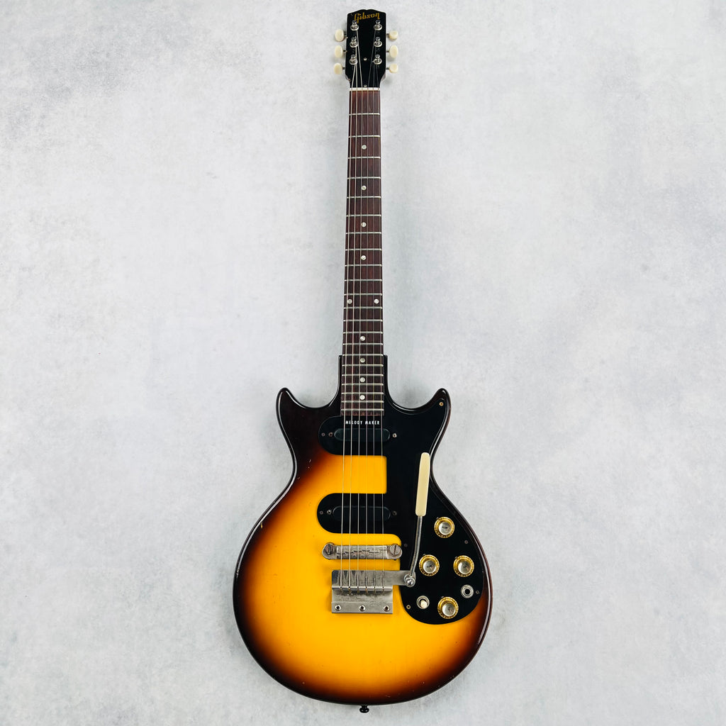 Gibson Melody Maker Double Cutaway 2-Pickup Vibrola 1964 - Sunburst - 2