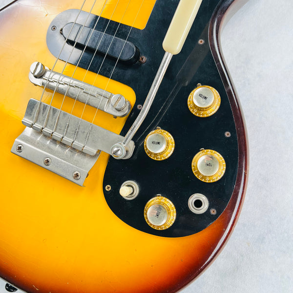 Gibson Melody Maker Double Cutaway 2-Pickup Vibrola 1964 - Sunburst - 6