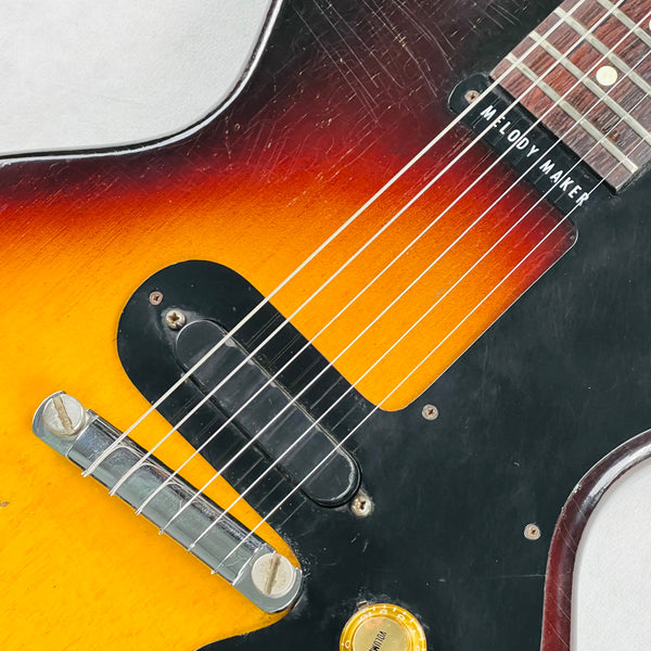 Gibson Melody Maker Single Cutaway 1960 - Sunburst - 7