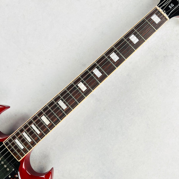 Gibson SG Standard Tortoise Guard Chicago Music Exchange Exclusive 2018 - Heritage Cherry - 9