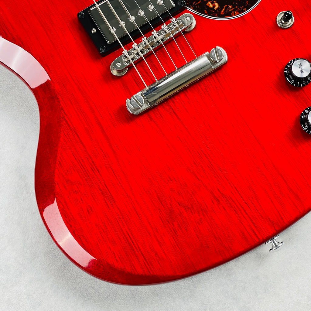 Gibson SG Standard Tortoise Guard Chicago Music Exchange Exclusive 2018 - Heritage Cherry - 4