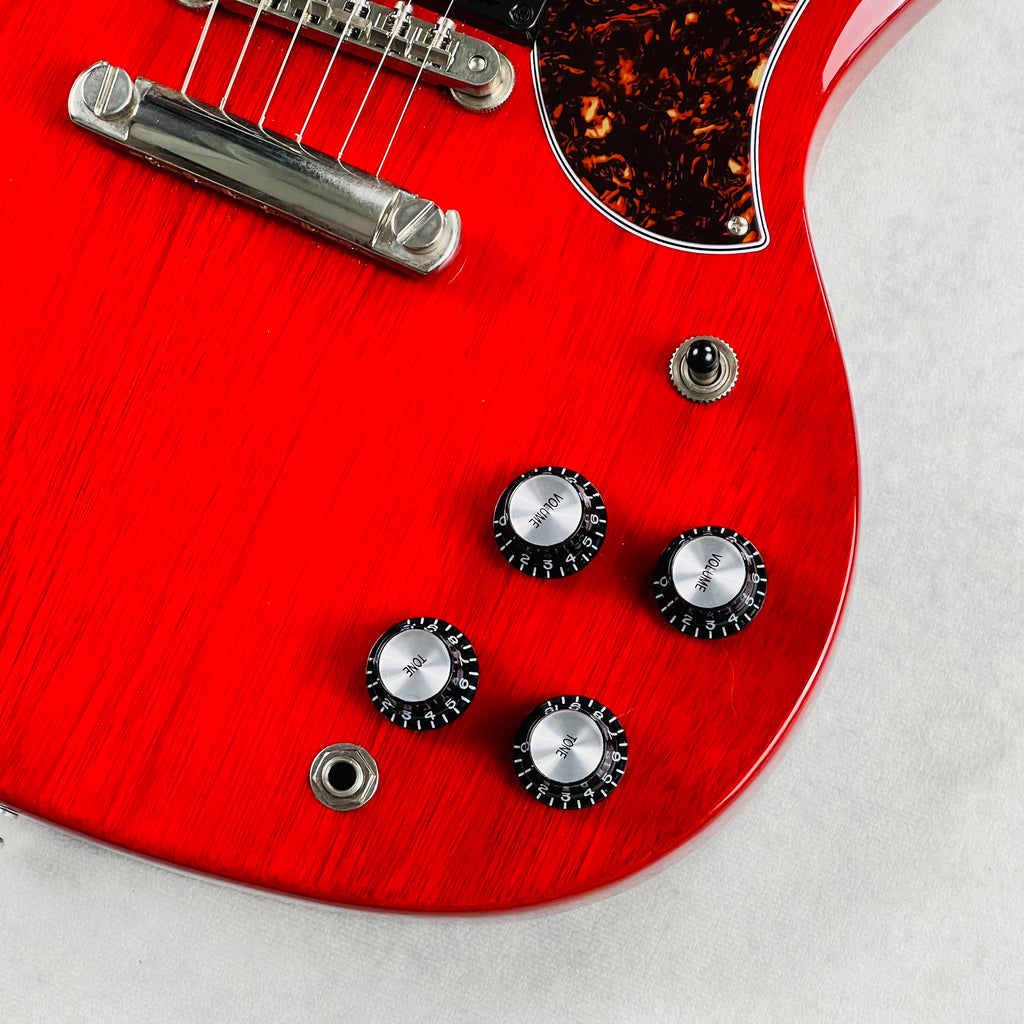 Gibson SG Standard Tortoise Guard Chicago Music Exchange Exclusive 2018 - Heritage Cherry - 5
