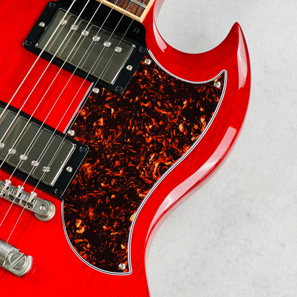 Gibson SG Standard Tortoise Guard Chicago Music Exchange Exclusive 2018 - Heritage Cherry - 6