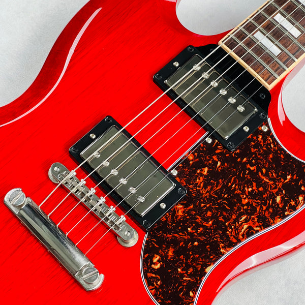 Gibson SG Standard Tortoise Guard Chicago Music Exchange Exclusive 2018 - Heritage Cherry - 7