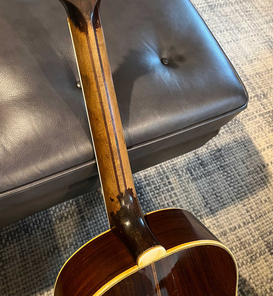Gibson SJ Southern Jumbo Rosewood Body 1942 Sunburst Vintage Acoustic Guitar Neck