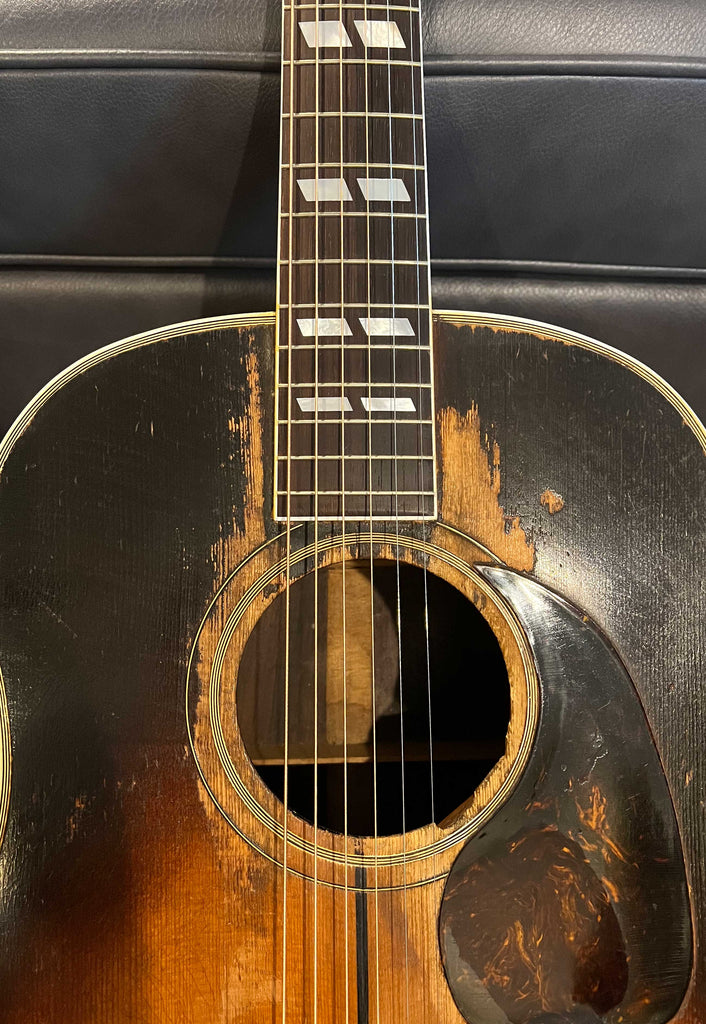 Gibson SJ Southern Jumbo Rosewood Body 1942 Sunburst Vintage Acoustic Guitar Soundhole