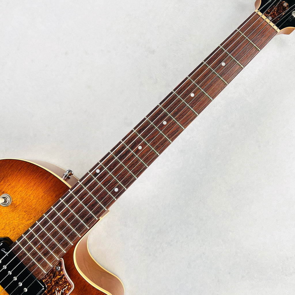 Godin 5th Avenue CW Kingpin II Hollow Body Guitar 2010s - Cognac Burst - 9
