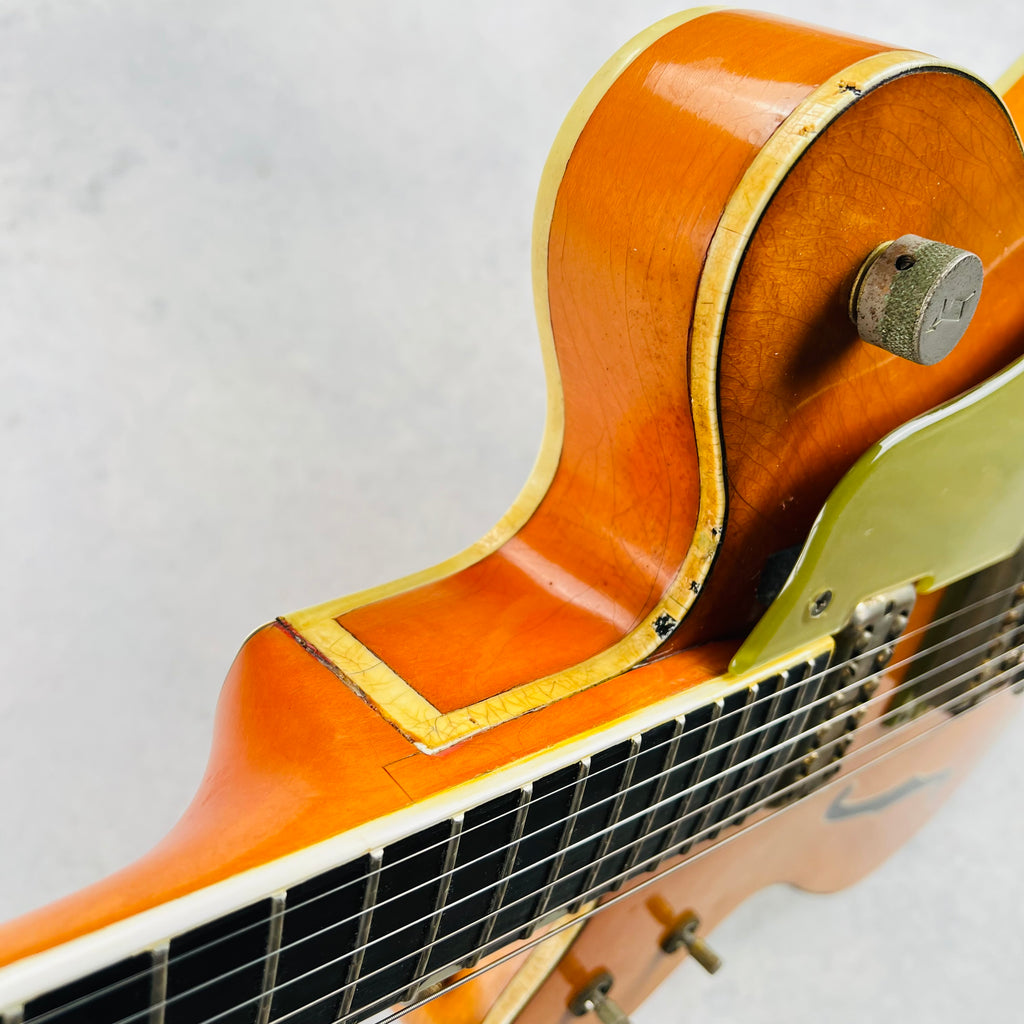 Gretsch 6120 Chet Atkins Hollowbody Thinline 1962 - Western Orange - 22