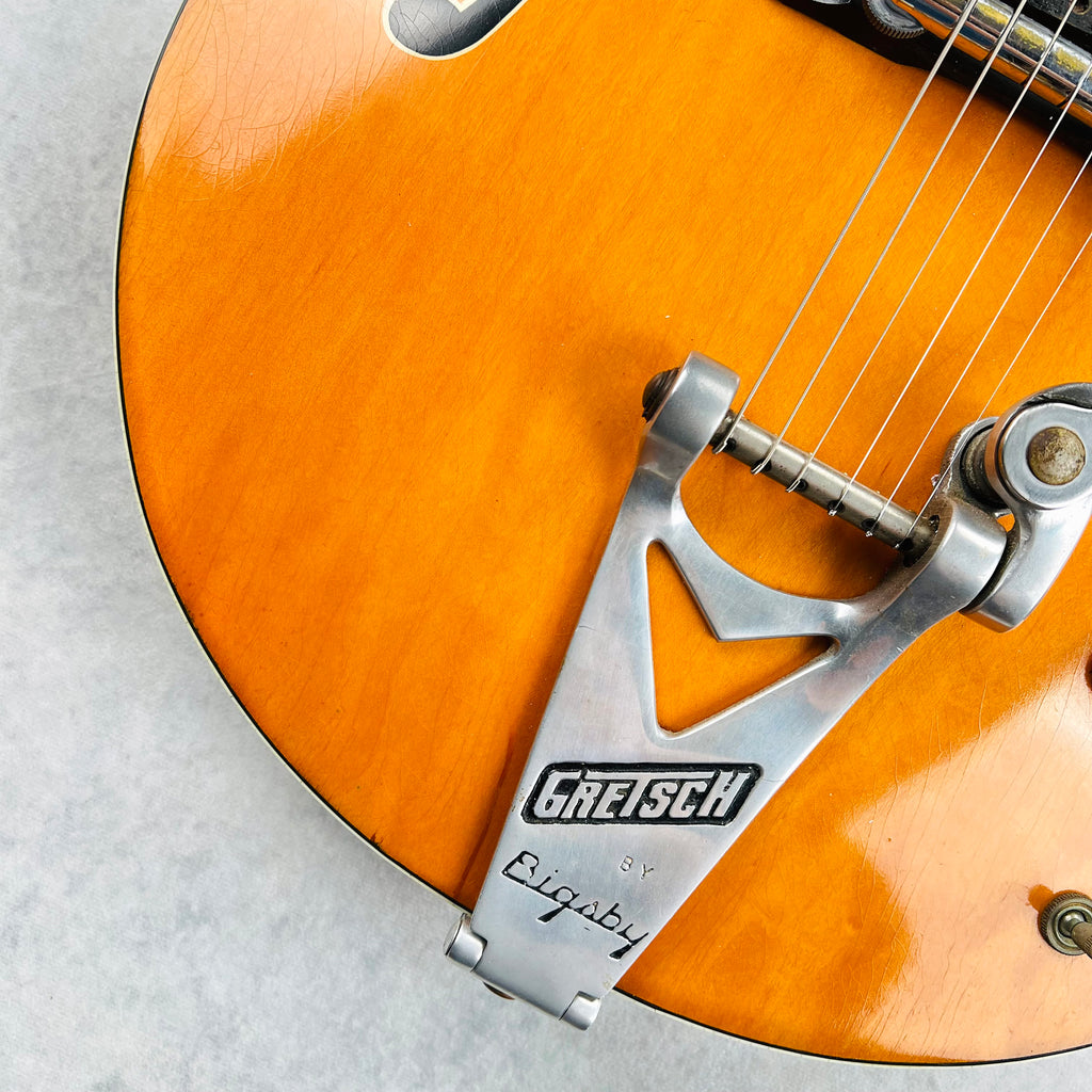 Gretsch 6120 Chet Atkins Hollowbody Thinline 1962 - Western Orange - 5
