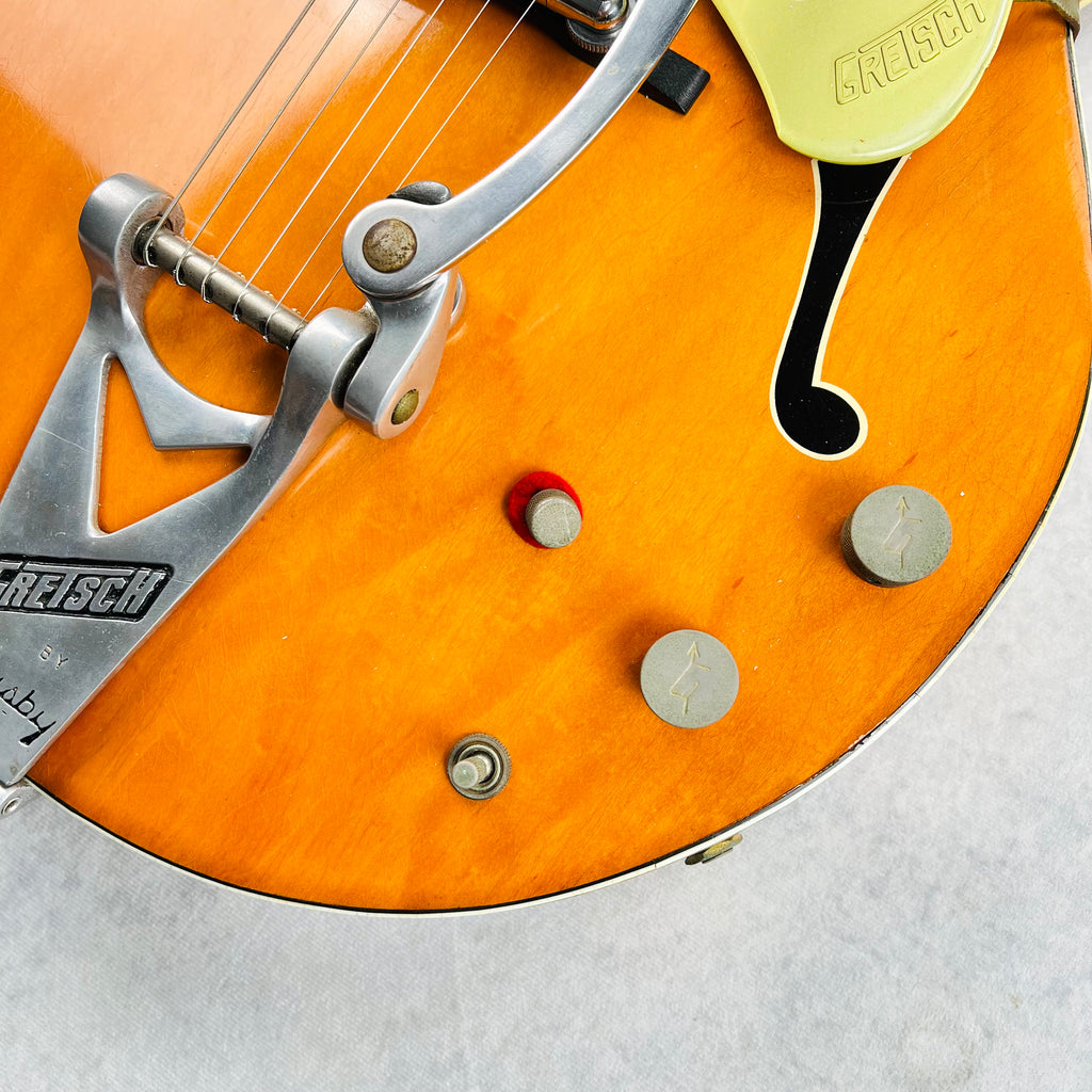 Gretsch 6120 Chet Atkins Hollowbody Thinline 1962 - Western Orange - 6