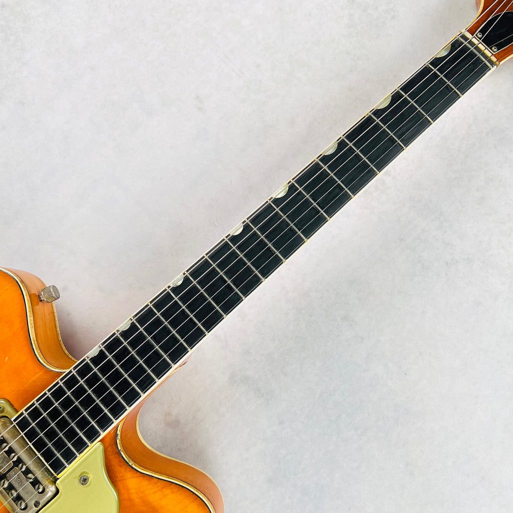 Gretsch 6120 Chet Atkins Hollowbody Thinline 1962 - Western Orange - 9