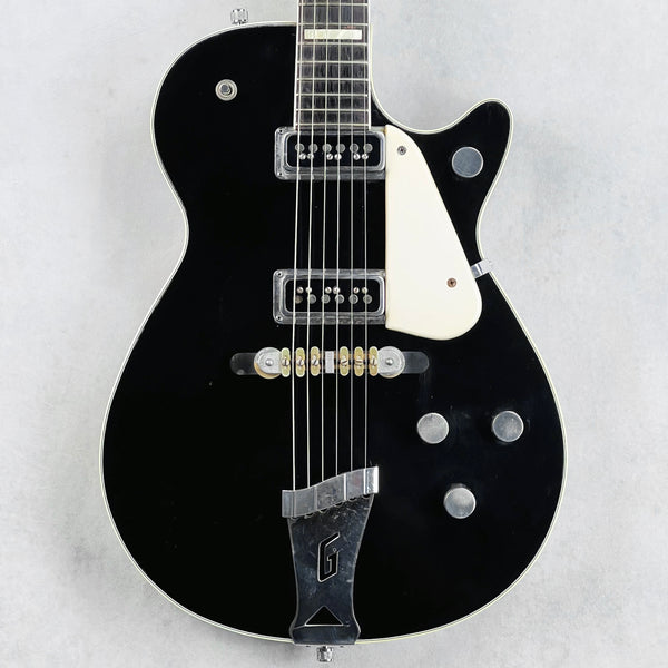 1955 Gretsch 6128 Duo Jet Vintage Electric Guitar - Black - 1