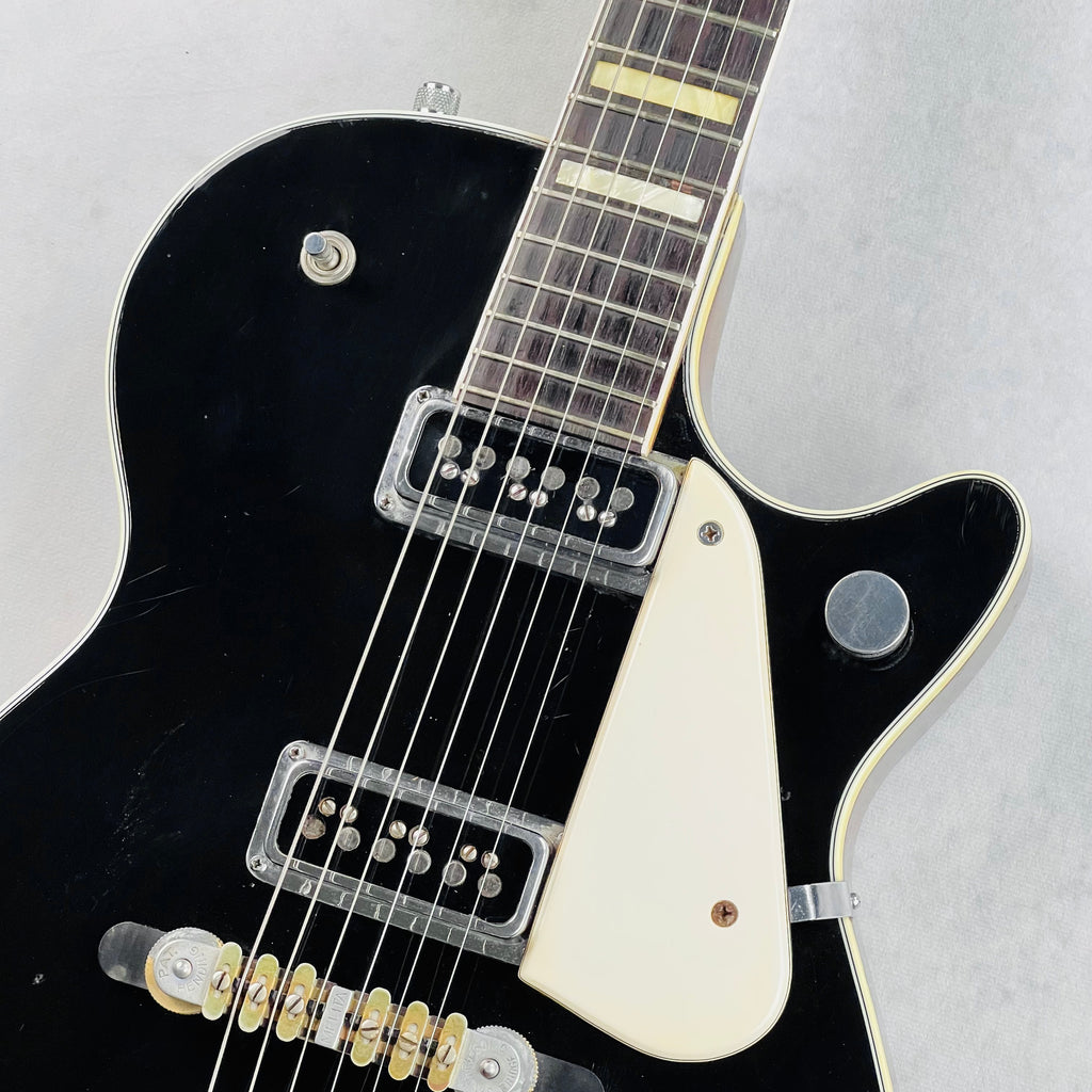 1955 Gretsch 6128 Duo Jet Vintage Electric Guitar - Black - 3