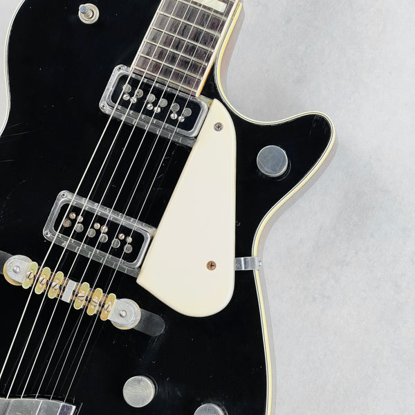 1955 Gretsch 6128 Duo Jet Vintage Electric Guitar - Black - 6