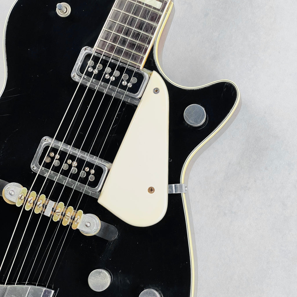 1955 Gretsch 6128 Duo Jet Vintage Electric Guitar - Black - 6
