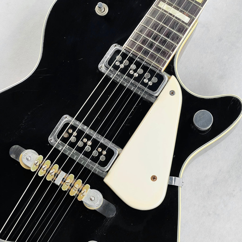 1955 Gretsch 6128 Duo Jet Vintage Electric Guitar - Black - 7