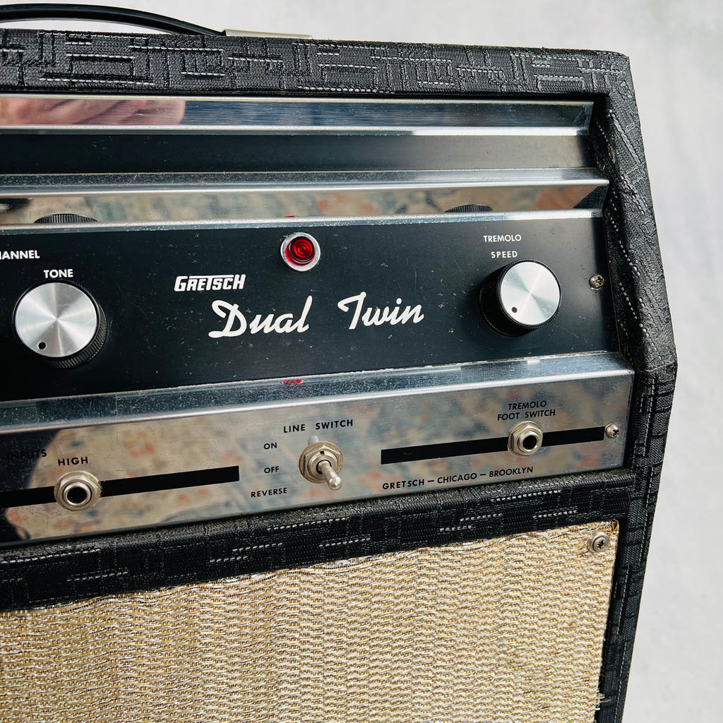 Gretsch 6161 Dual Twin Vertical 2x10" Combo Amplifier 1966 - Gray - 5