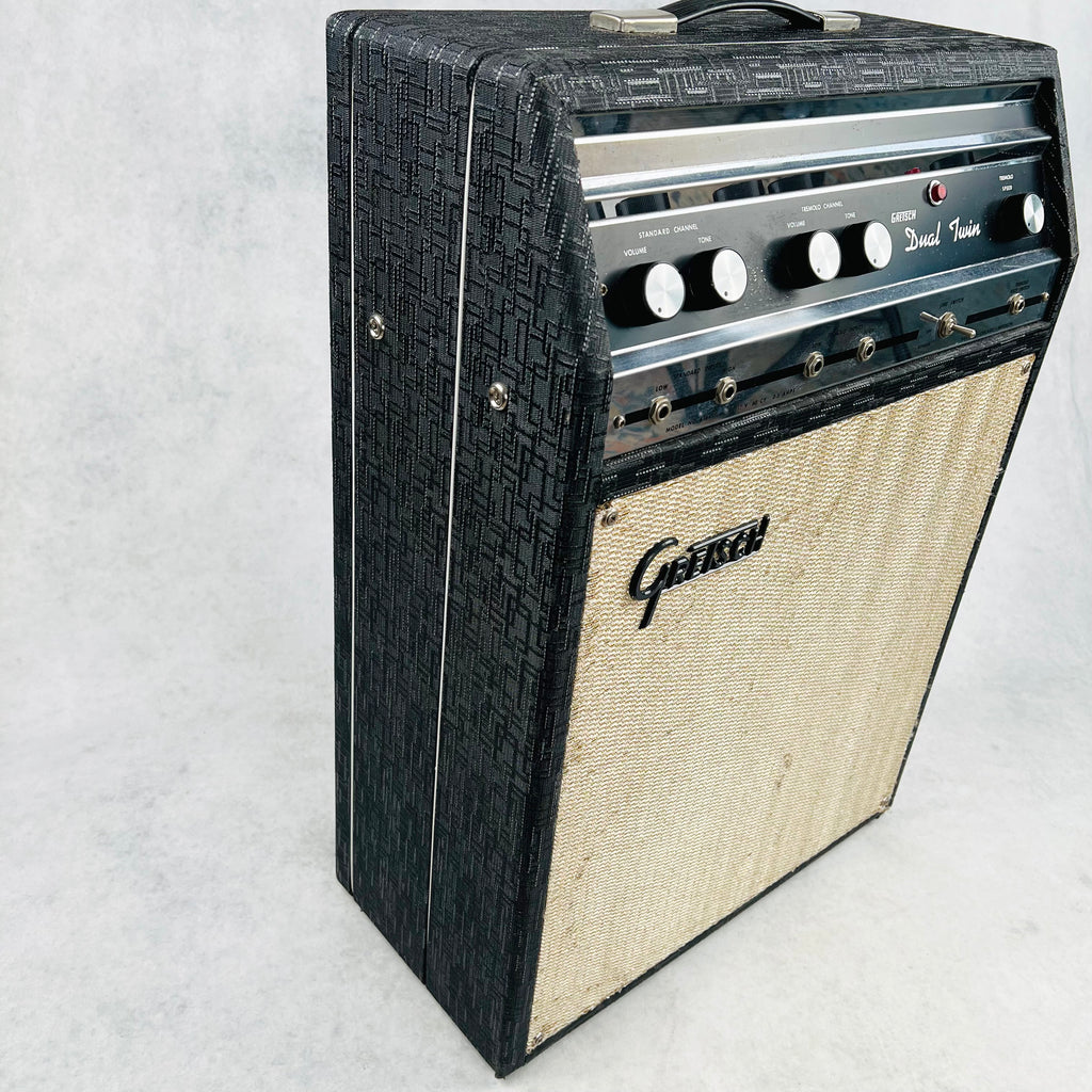Gretsch 6161 Dual Twin Vertical 2x10" Combo Amplifier 1966 - Gray - 9