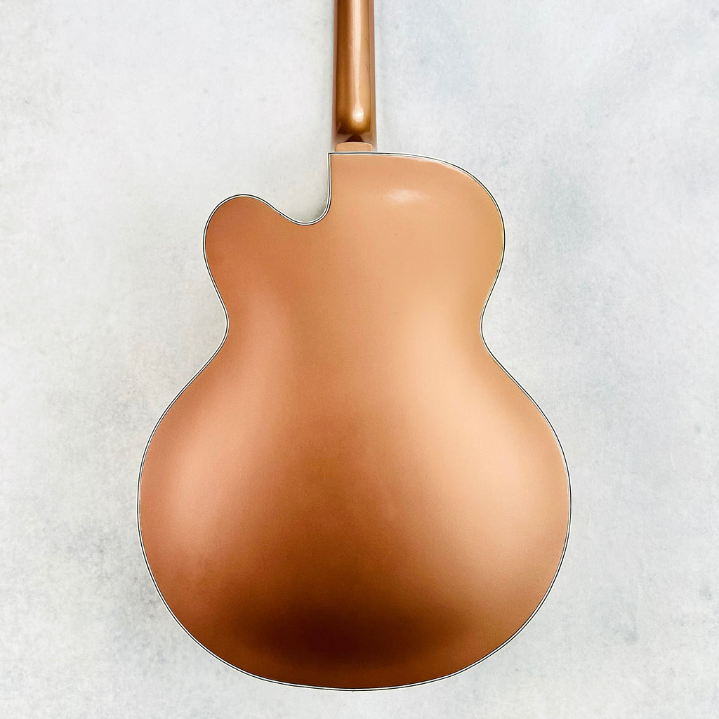 Gretsch 6199 Convertible Hollow Body Guitar 1956 - Lotus Ivory & Copper Mist - 11