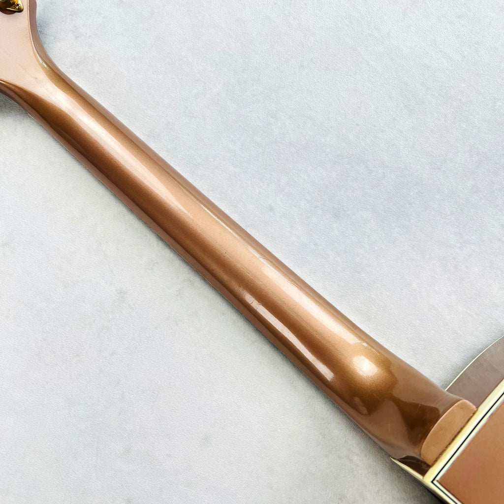 Gretsch 6199 Convertible Hollow Body Guitar 1956 - Lotus Ivory & Copper Mist - 15