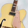 Gretsch 6199 Convertible Hollow Body Guitar 1956 - Lotus Ivory & Copper Mist - 3