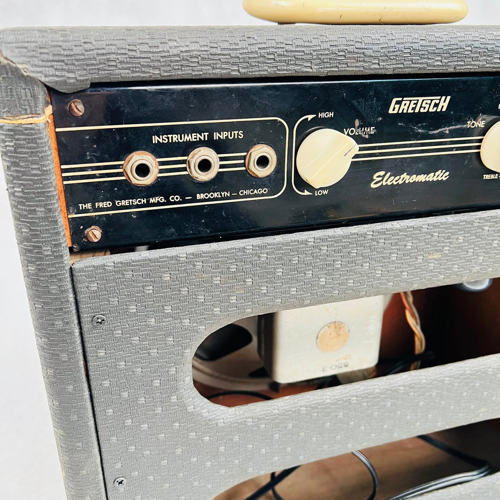 Gretsch Electromatic 1x6" Combo Amplifier 1960s - Gray - 9
